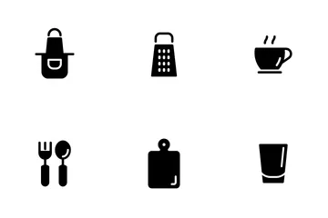 Batería de cocina Paquete de Iconos