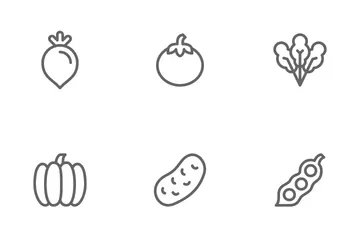 Vegetables Icon Pack