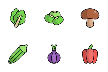 Verduras Paquete de Iconos