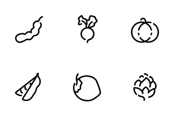 Verduras Paquete de Iconos