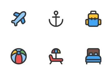 Viajar Paquete de Iconos