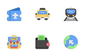 Viajar Paquete de Iconos