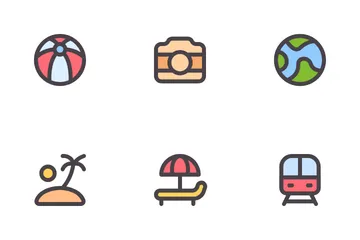 Viajar Paquete de Iconos