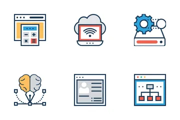 Web Design And Development 1 Icon Pack