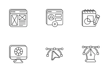 Web Design And Development Icon Pack