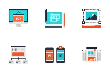 Web Design And Development Icon Pack