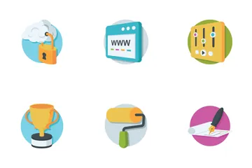 Web Design And Development Icon Pack