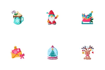 Weihnachten Symbol Pack