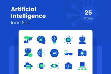 Artificial Intelligence Icon Pack