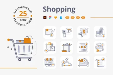 Compras Paquete de Iconos