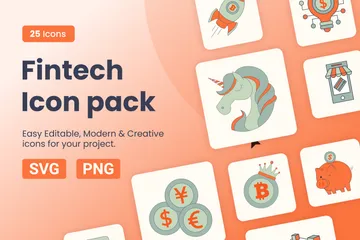 Fintech Icon Pack