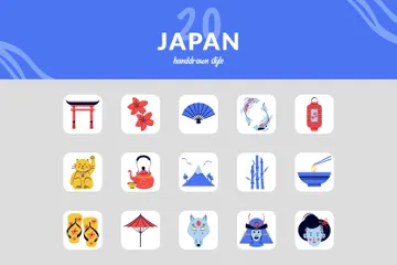 Japón Paquete de Iconos