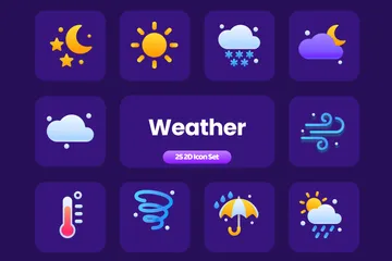 Météo Pack d'Icônes