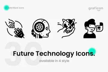 Tecnología del futuro Paquete de Iconos