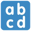 Free Abcd Input Latin Icon