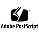 Free Adobe Postscript Logo Icône