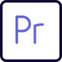 Free Adobe Premiere Logotipo De Tecnologia Logotipo De Redes Sociales Icono