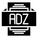 Free Adz Datei Typ Symbol