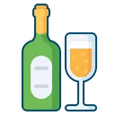 Free Alchohol Wine Party Icon