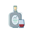 Free Alcohol Bottle Drink Icon