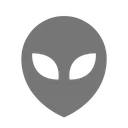 Free Alien Head Icon