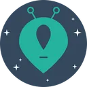 Free Alien Space Planet Icon