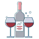 Free Alkohol Rot Wein Symbol