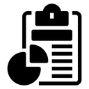 Free Analysis Report Graph Charting Application Icône