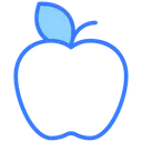 Free Apple Fruit Healthy Icon