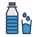 Free Aqua Bottle Drink Icon