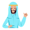 Free Arabian Man Sheikh Arab Icon