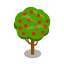 Free Arbol Manzana Icono