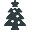 Free Navidad Arbol Decoracion Icono