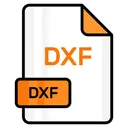 Free Dxf Archivo Formato Icono