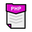 Free Archivo Php Documento Icono