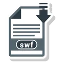 Free Swf Archivo Formato Icono