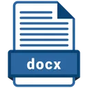 Free Docx Formato Arquivo Ícone