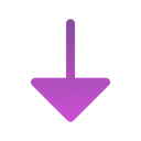 Free Arrow down  Icon