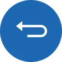 Free Arrow Left Round Icon