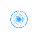 Free Ashoka Chakra Rad Symbol