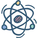 Free Atom Electron Science Icon