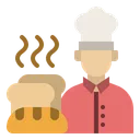 Free Baker Bakery Chef Icon