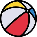 Free Ball Beach Ball Beach Icon