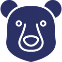 Free Bear Wild Animal Mammal Icon