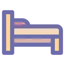 Free Bed  Icon