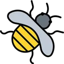 Free Bee Animal Animals Icon