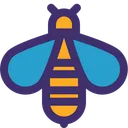 Free Bee Honey Insect Icon