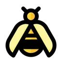 Free Bee Honey Plant Icon