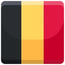 Free Belgica Bandera Del Pais Bandera Icono