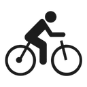 Free Bicycle  Icon